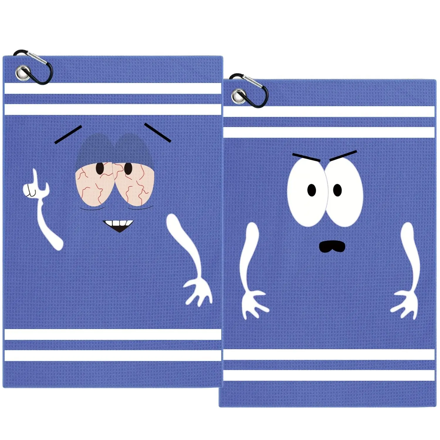 Golf Towel Waffle - Zabawny ręcznik golfowy z mikrofibry Premium,