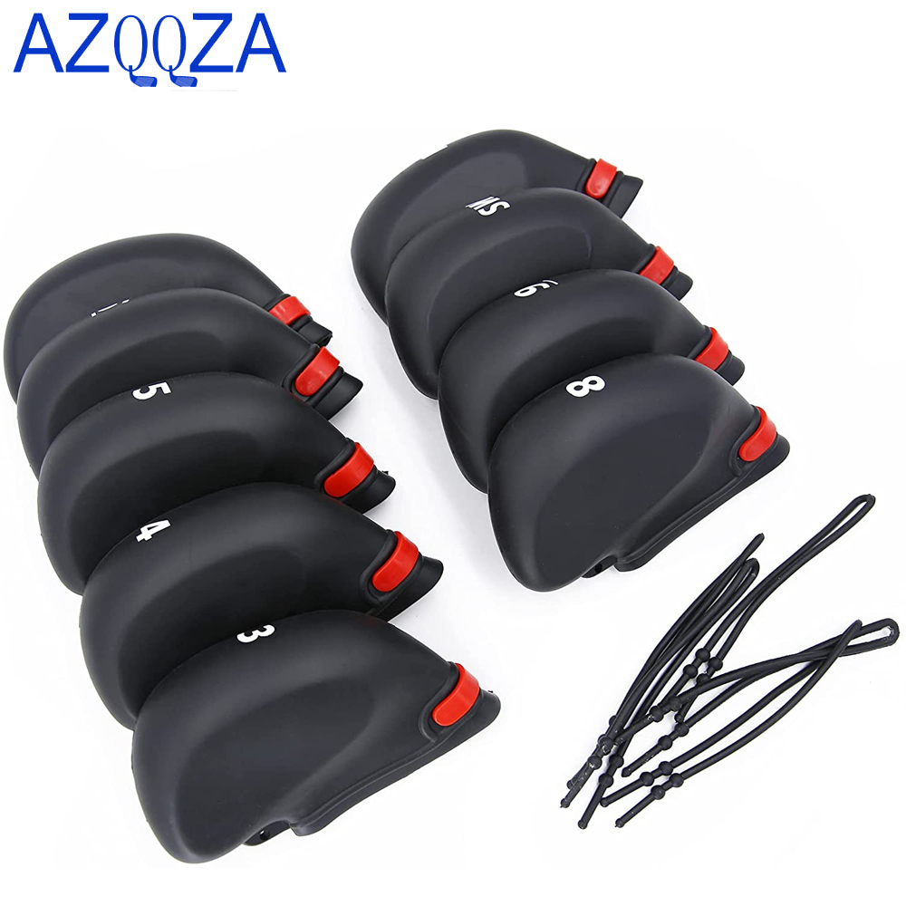 Golf Club Iron Set - 9 sztuk/zestaw czarny kij golfowy żelazne