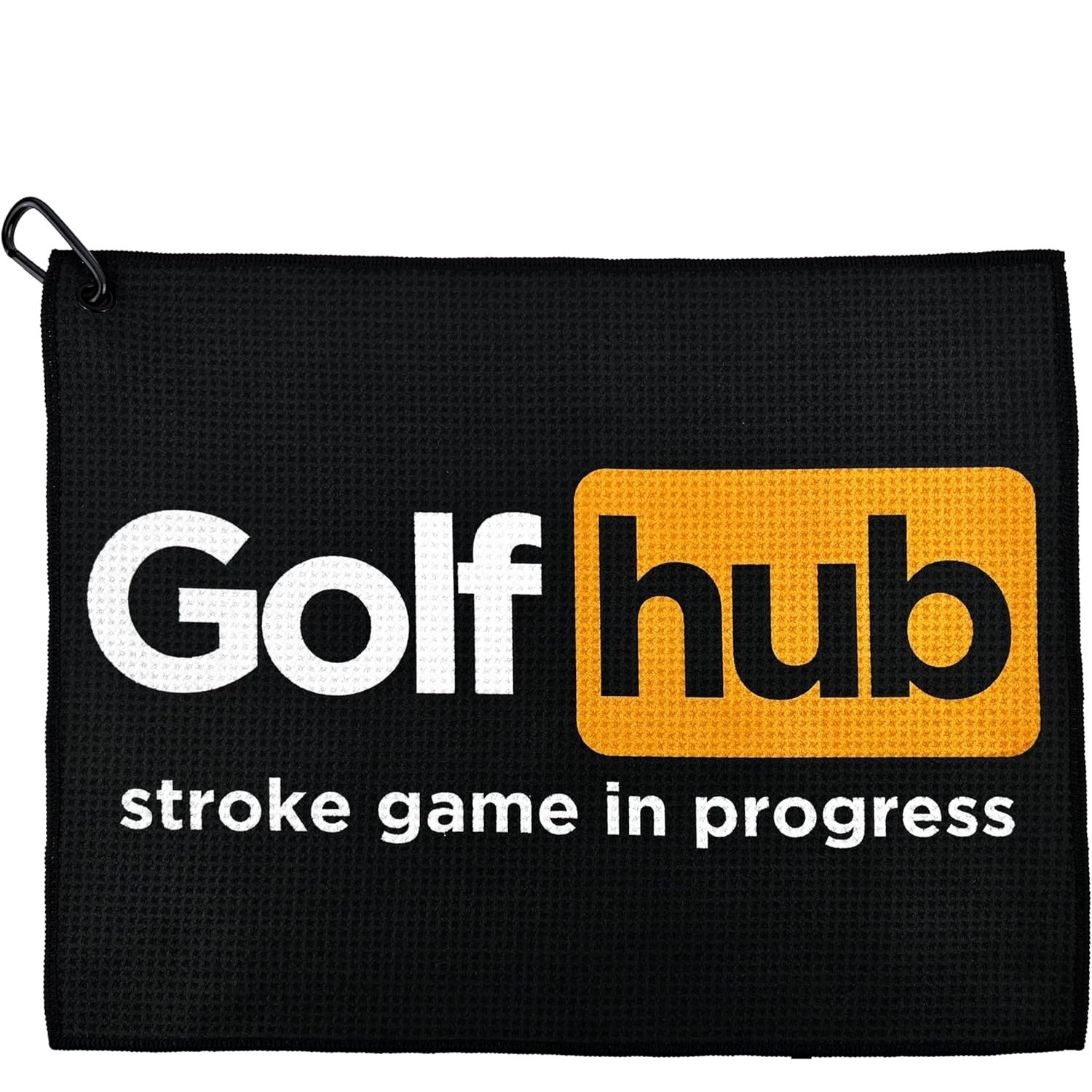Golf Towel Waffle - Zabawny ręcznik golfowy z mikrofibry Premium,