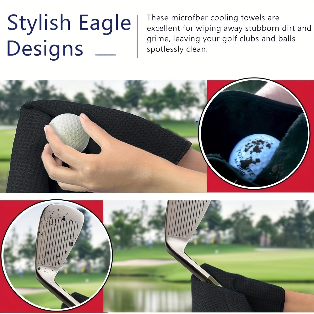 Ręcznik golfowy premium z klip – Golf Towel Waffle recenzja i cena