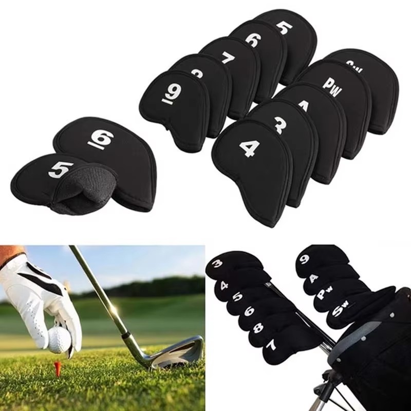 10 szt. Przenośne Pokrowce na  – Golf Club Iron Set recenzja i cena