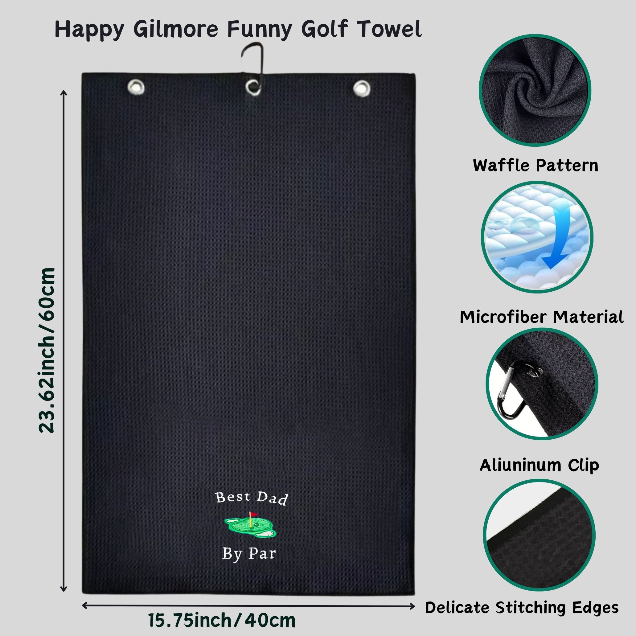 Najlepszy ręcznik golfowy z mi – Golf Towel Waffle recenzja i cena